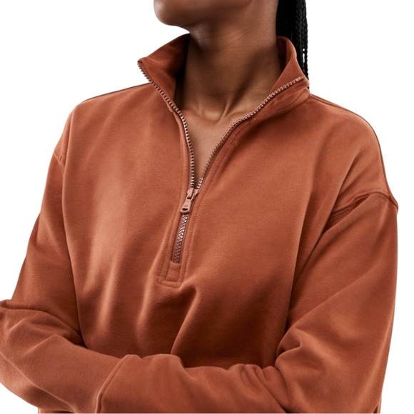 Fabletics Kat Half Zip Pullover • Java - Picture 10 of 11